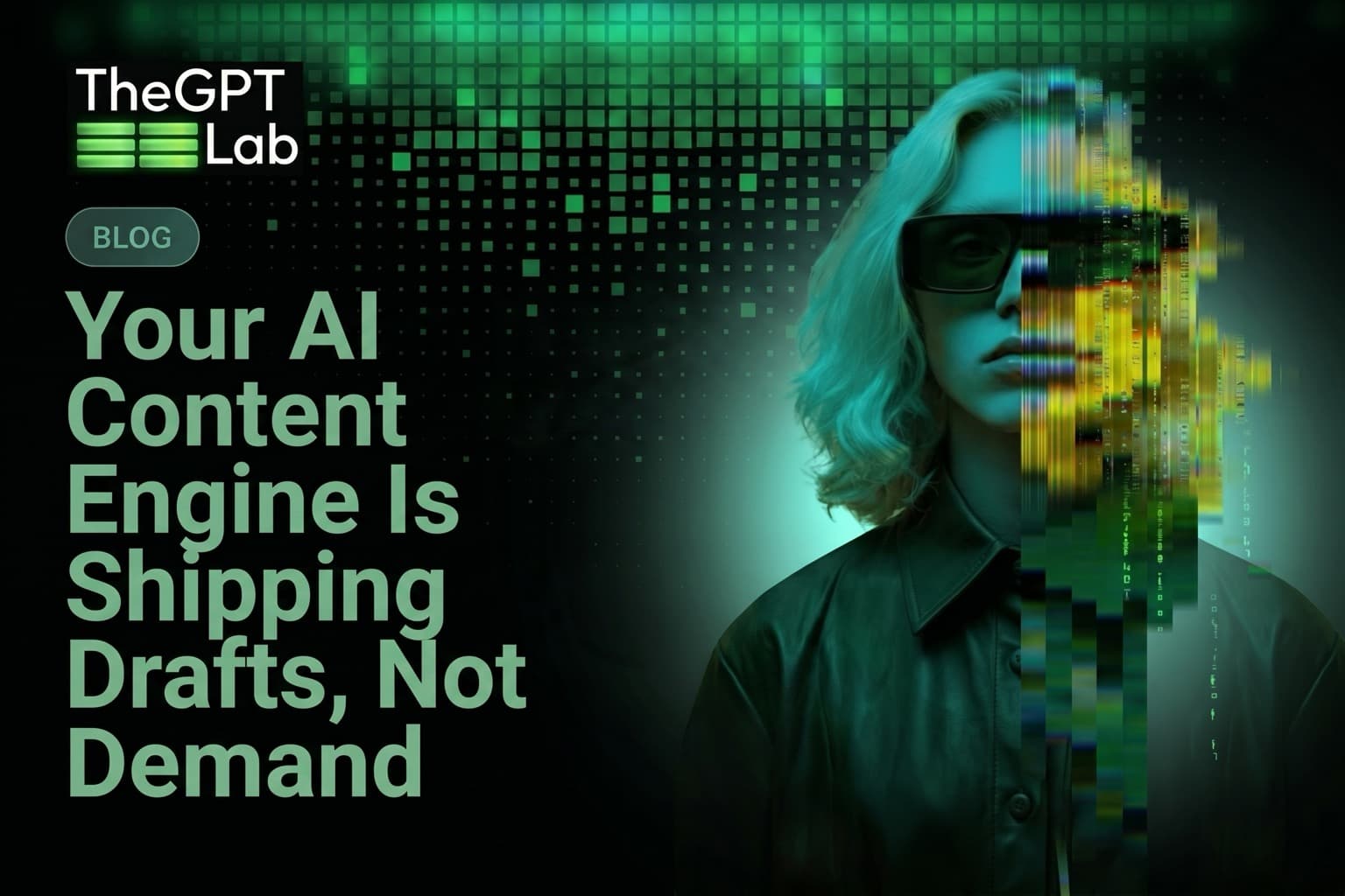 Your AI Content Engine Is Shipping Drafts, Not Demand — theGPTlab